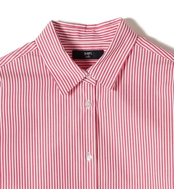 SHIPS Colors 「SHIPS Colors: 〈手洗い可能〉ソリッド オーバー シャツ◇」|シャツ・ブラウス|