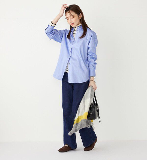 SHIPS Colors 「SHIPS Colors: 〈手洗い可能〉ソリッド オーバー シャツ◇」|シャツ・ブラウス|