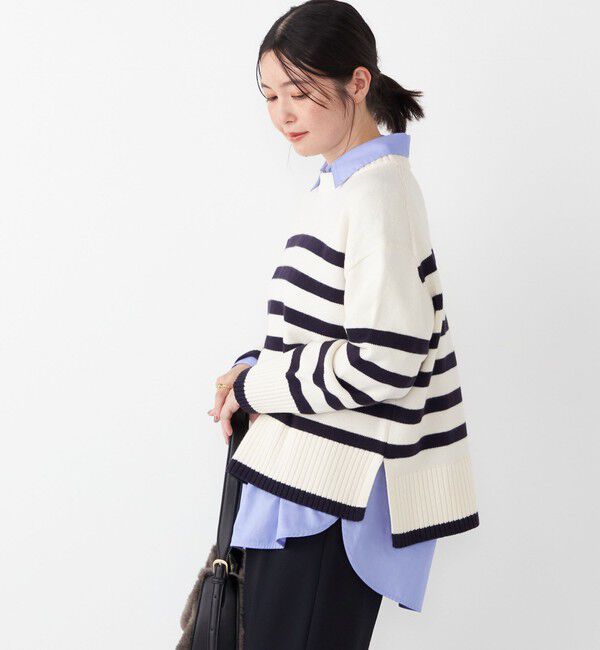 SHIPS Colors 「SHIPS Colors: 〈手洗い可能〉ソリッド オーバー シャツ◇」|シャツ・ブラウス|