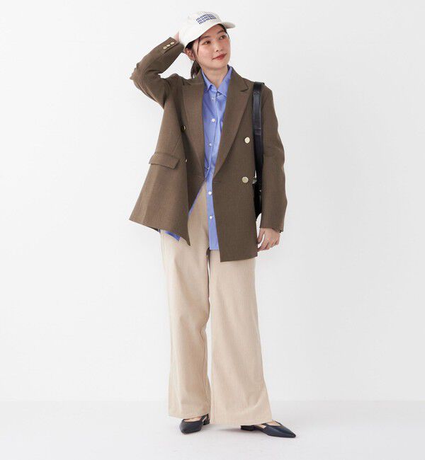 SHIPS Colors 「SHIPS Colors: 〈手洗い可能〉ソリッド オーバー シャツ◇」|シャツ・ブラウス|