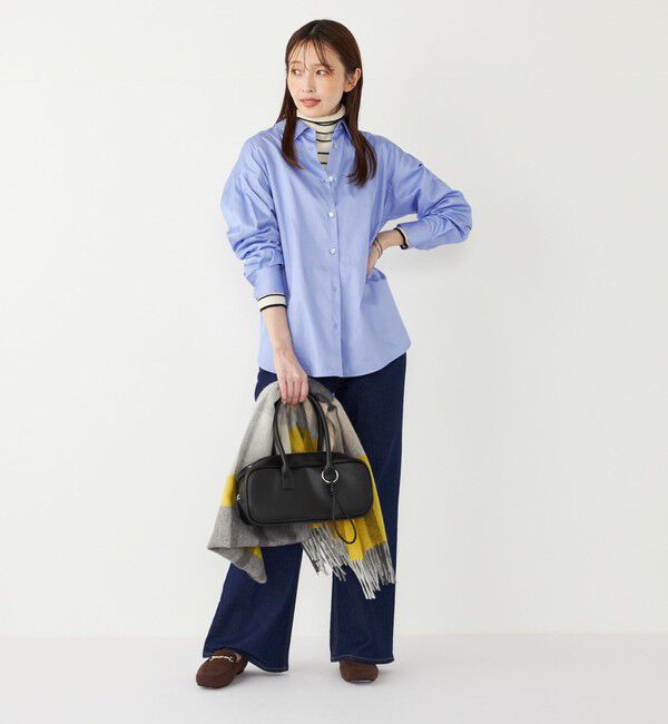 SHIPS Colors 「SHIPS Colors: 〈手洗い可能〉ソリッド オーバー シャツ◇」|シャツ・ブラウス|