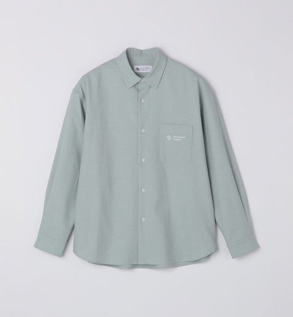 SHIPS「City Ambient Products: レギュラーカラー ツイル オーバー シャツ」|シャツ・ブラウス|
