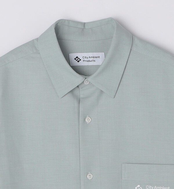 SHIPS「City Ambient Products: レギュラーカラー ツイル オーバー シャツ」|シャツ・ブラウス|