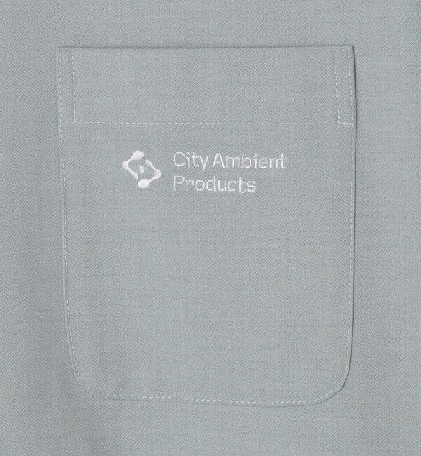 SHIPS「City Ambient Products: レギュラーカラー ツイル オーバー シャツ」|シャツ・ブラウス|