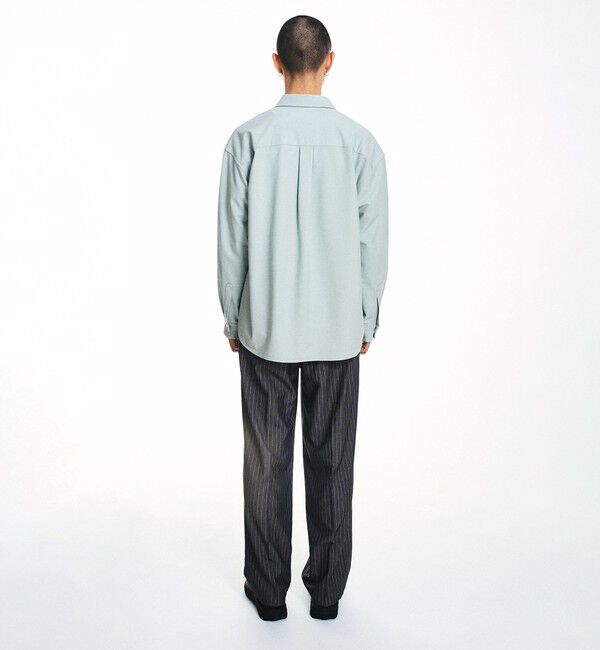 SHIPS「City Ambient Products: レギュラーカラー ツイル オーバー シャツ」|シャツ・ブラウス|