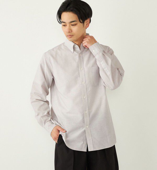 SHIPS Colors 「SHIPS Colors:リネン COOLMAX(R) ミックス シャツ◇」|シャツ・ブラウス|