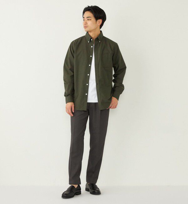 SHIPS Colors 「SHIPS Colors:リネン COOLMAX(R) ミックス シャツ◇」|シャツ・ブラウス|