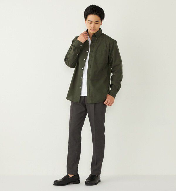 SHIPS Colors 「SHIPS Colors:リネン COOLMAX(R) ミックス シャツ◇」|シャツ・ブラウス|