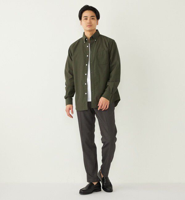 SHIPS Colors 「SHIPS Colors:リネン COOLMAX(R) ミックス シャツ◇」|シャツ・ブラウス|