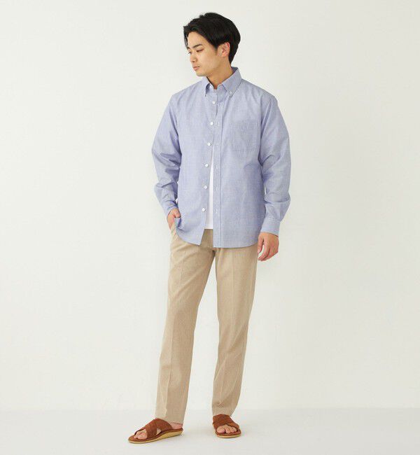 SHIPS Colors 「SHIPS Colors:リネン COOLMAX(R) ミックス シャツ◇」|シャツ・ブラウス|