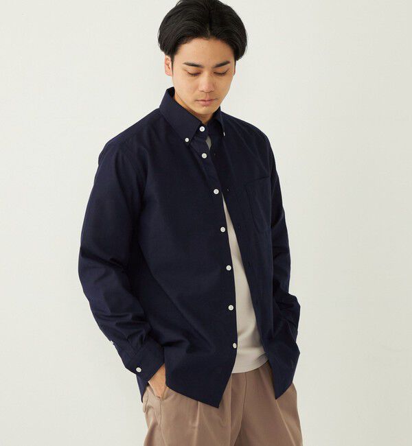 SHIPS Colors 「SHIPS Colors:リネン COOLMAX(R) ミックス シャツ◇」|シャツ・ブラウス|