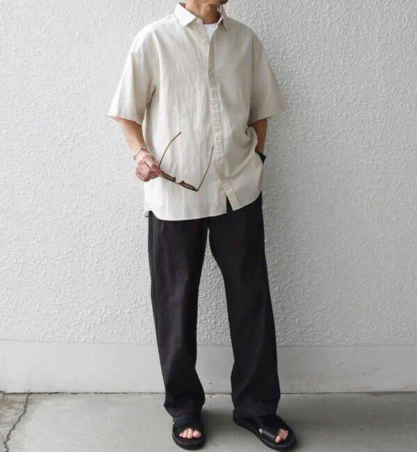 SHIPS any「SHIPS any:〈洗濯機可能〉コットン/リネン レギュラーカラー シャツ◇」|シャツ・ブラウス|
