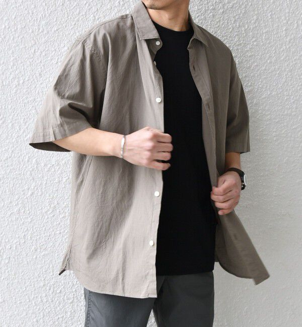 SHIPS any「SHIPS any:〈洗濯機可能〉コットン/リネン レギュラーカラー シャツ◇」|シャツ・ブラウス|