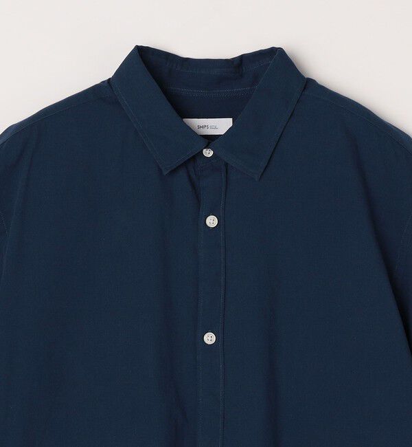SHIPS any「SHIPS any:〈洗濯機可能〉コットン/リネン レギュラーカラー シャツ◇」|シャツ・ブラウス|