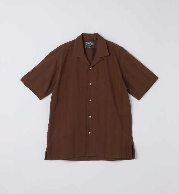 SHIPS「Gitman Vintage: CAMP DOBBY SS」|シャツ・ブラウス|ブラウン