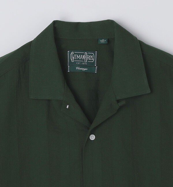 SHIPS「Gitman Vintage: CAMP DOBBY SS」|シャツ・ブラウス|