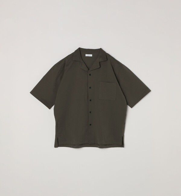 SHIPS any「【WEB限定】SHIPS any:〈軽量/ストレッチ〉エアライト リラックス オープンカラーシャツ◇」|シャツ・ブラウス|