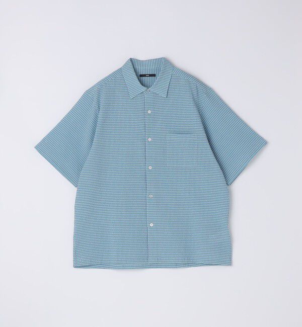 SHIPS「SHIPS: エアー サッカー レギュラーカラー ショートスリーブ シャツ」|シャツ・ブラウス|