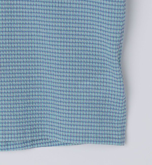 SHIPS「SHIPS: エアー サッカー レギュラーカラー ショートスリーブ シャツ」|シャツ・ブラウス|