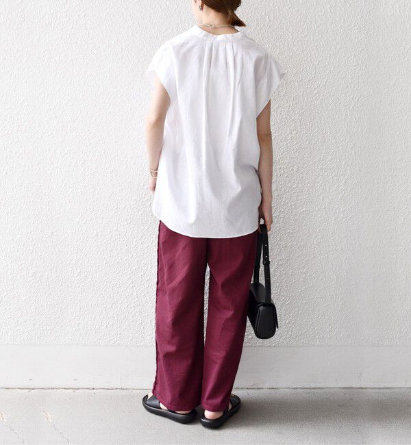 SHIPS any「bon_meur:〈手洗い可能〉ブレイド ロープ デザイン タッセル ワイド パンツ」|その他|