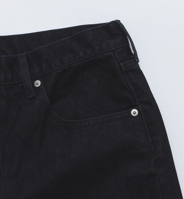 SHIPS「SHIPS: フロッキー ワイド デニム パンツ」|デニム|