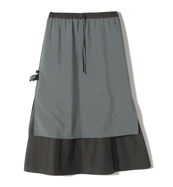 SHIPS for women「SHIPS Primary Navy Label:〈手洗い可能〉MANTECO マキシ スカート」|スカート|