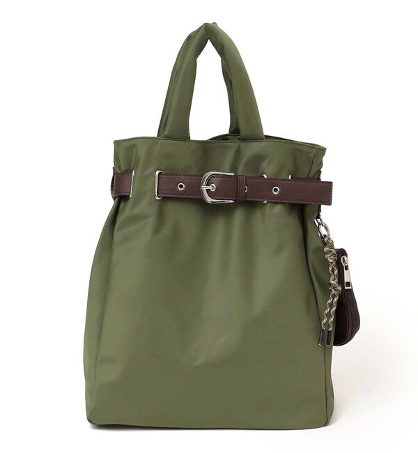 SHIPS any「SHIPS any: バックル ベルト デザイン A4 トート バッグ」|トートバッグ|