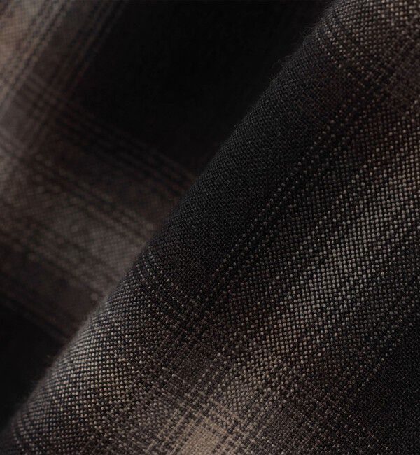 SHIPS「City Ambient Products: オンブレ チェック シャツ ジップ アウター」|シャツ・ブラウス|