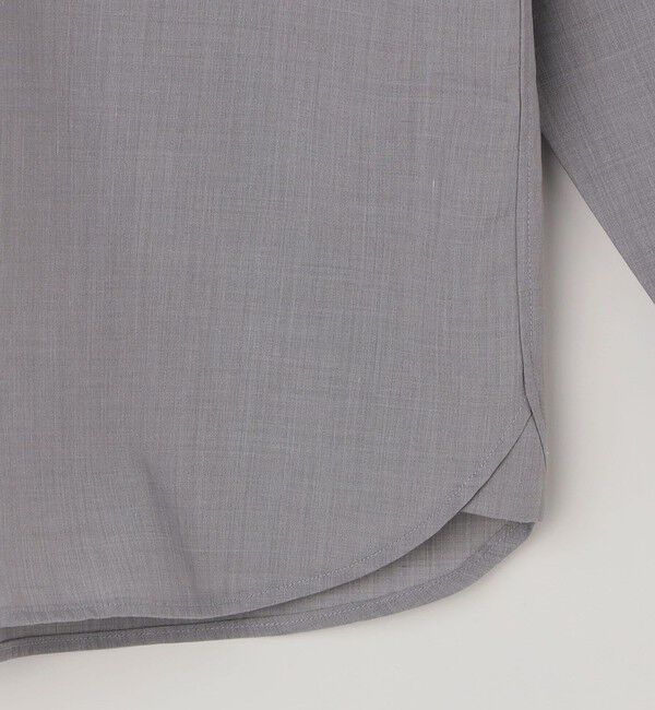 SHIPS any「SHIPS any: LIM BLESS ソリッド / ストライプ バンドカラー シャツ 25AW◇」|シャツ・ブラウス|