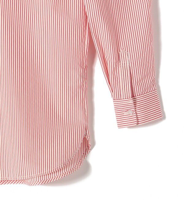 SHIPS Colors 「SHIPS Colors:〈手洗い可能〉ストライプ オーバー シャツ」|シャツ・ブラウス|