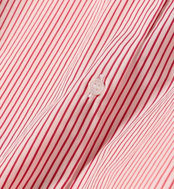 SHIPS Colors 「SHIPS Colors:〈手洗い可能〉ストライプ オーバー シャツ」|シャツ・ブラウス|