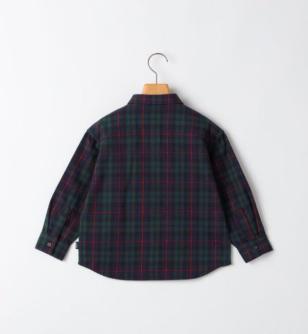 SHIPS KIDS「SHIPS KIDS:100～130cm / ネル チェック シャツ」|シャツ・ブラウス|