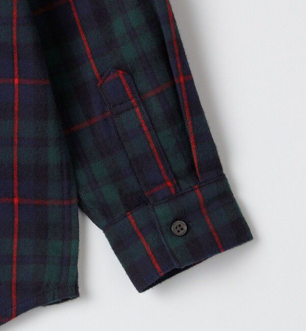 SHIPS KIDS「SHIPS KIDS:100～130cm / ネル チェック シャツ」|シャツ・ブラウス|