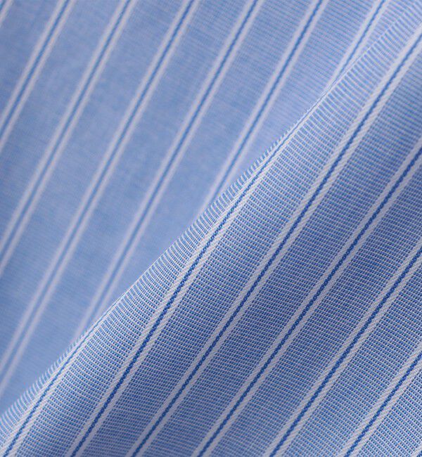 SHIPS「SHIPS:〈FUNCTION〉イージーアイロン オルタネイトストライプ ワイドカラー シャツ」|シャツ・ブラウス|