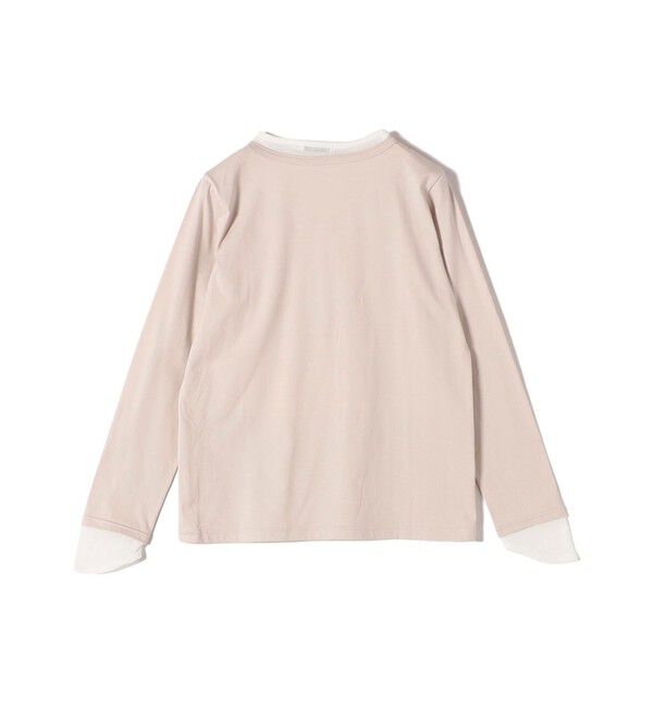 SHIPS for women「レイヤード ライク ヘンリーネック プルオーバー」|Tシャツ・カットソー|