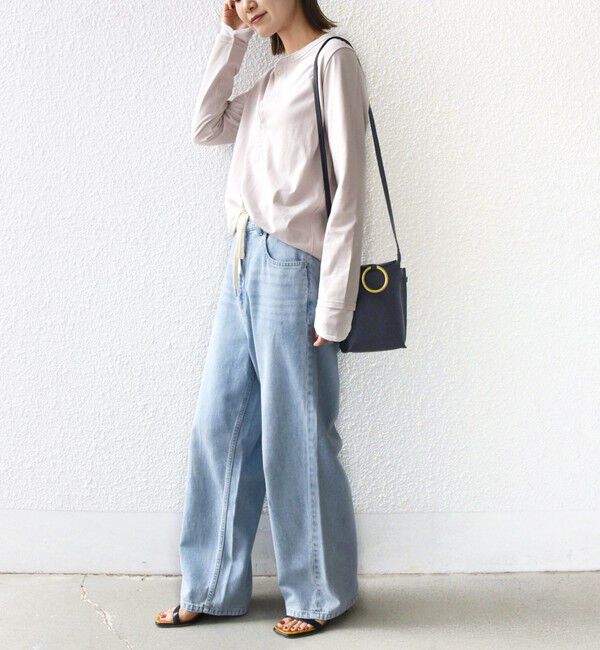 SHIPS for women「レイヤード ライク ヘンリーネック プルオーバー」|Tシャツ・カットソー|