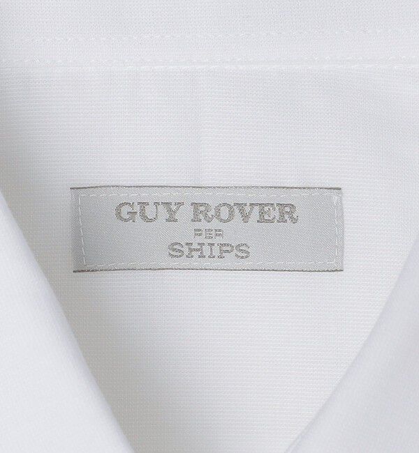 SHIPS「GUY ROVER: ハケメ ソリッド ワイドカラー シャツ」|シャツ・ブラウス|