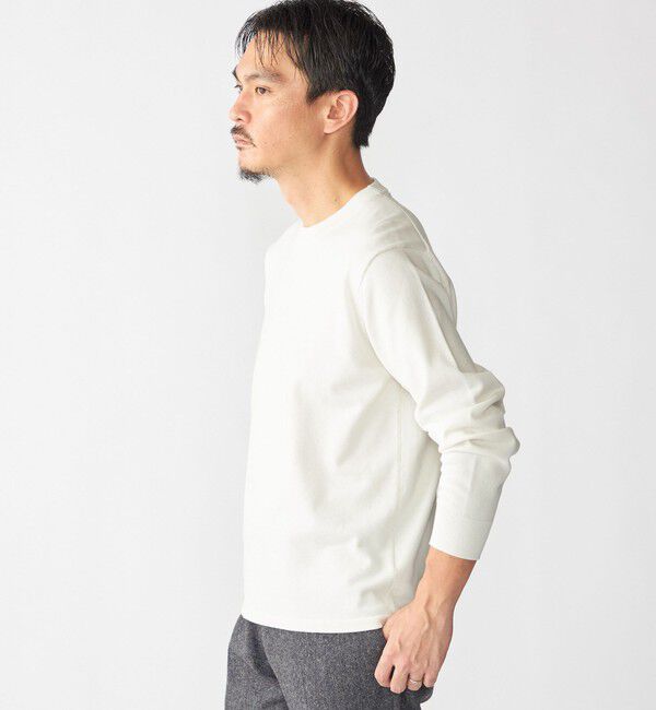 SHIPS「SHIPS:〈洗濯機可能〉コットン ウール TEXBRID(R) クルーネック プルオーバー ニット」|ニット・セーター|