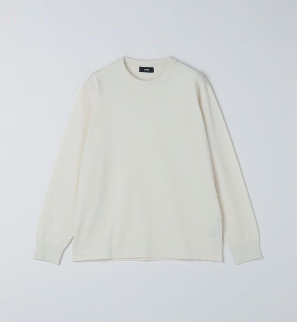 SHIPS「SHIPS:〈洗濯機可能〉コットン ウール TEXBRID(R) クルーネック プルオーバー ニット」|ニット・セーター|