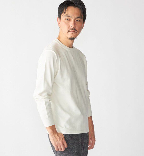 SHIPS「SHIPS:〈洗濯機可能〉コットン ウール TEXBRID(R) クルーネック プルオーバー ニット」|ニット・セーター|