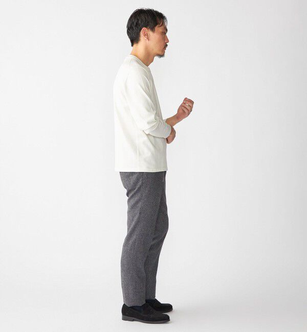 SHIPS「SHIPS:〈洗濯機可能〉コットン ウール TEXBRID(R) クルーネック プルオーバー ニット」|ニット・セーター|