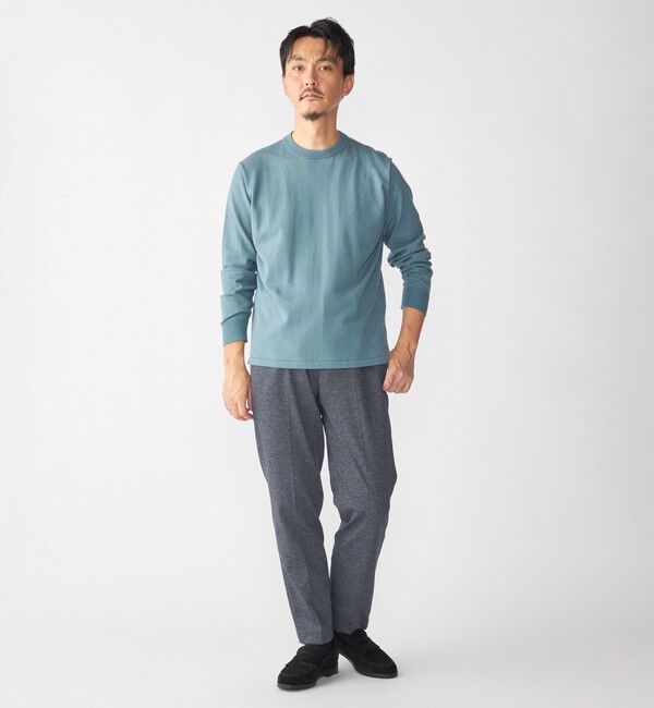 SHIPS「SHIPS:〈洗濯機可能〉コットン ウール TEXBRID(R) クルーネック プルオーバー ニット」|ニット・セーター|