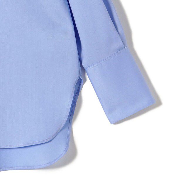 SHIPS for women「〈手洗い可能〉スーピマ コットン サテン シャツ」|シャツ・ブラウス|