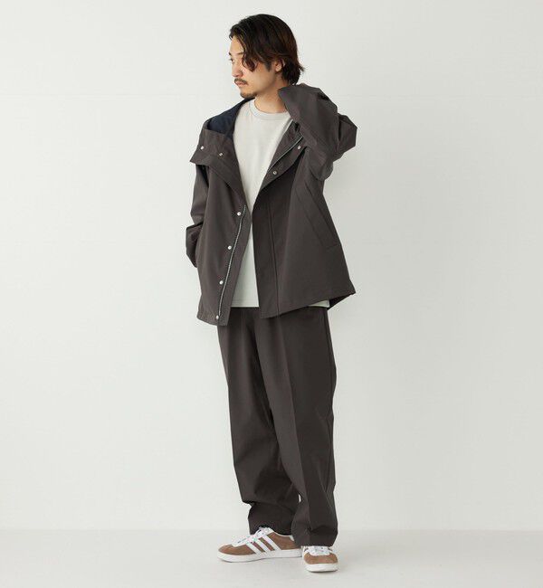 SHIPS Colors 「SHIPS Colors:〈撥水・防風・洗濯機可能〉3レイヤー ライト ジップ フード ブルゾン」|ブルゾン・スタジャン|