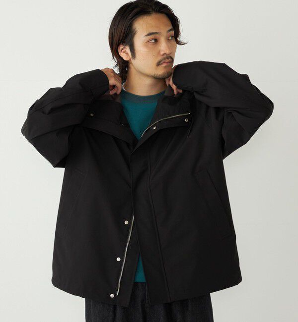 SHIPS Colors 「SHIPS Colors:〈撥水・防風・洗濯機可能〉3レイヤー ライト ジップ フード ブルゾン」|ブルゾン・スタジャン|