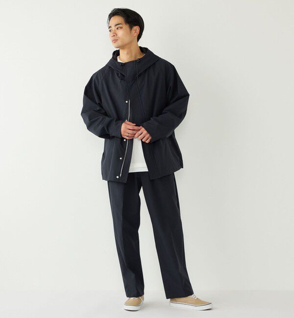 SHIPS Colors 「SHIPS Colors:〈撥水・防風・洗濯機可能〉3レイヤー ライト ジップ フード ブルゾン」|ブルゾン・スタジャン|