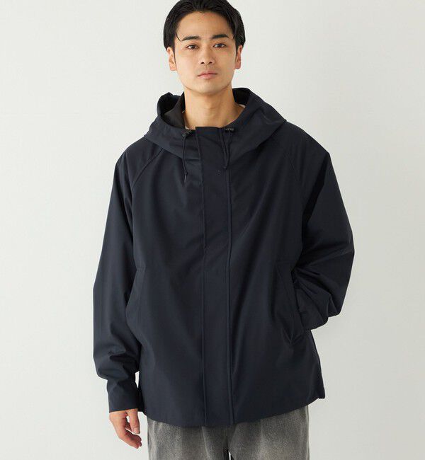 SHIPS Colors 「SHIPS Colors:〈撥水・防風・洗濯機可能〉3レイヤー ライト ジップ フード ブルゾン」|ブルゾン・スタジャン|
