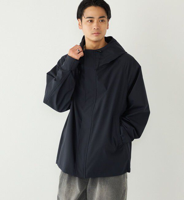 SHIPS Colors 「SHIPS Colors:〈撥水・防風・洗濯機可能〉3レイヤー ライト ジップ フード ブルゾン」|ブルゾン・スタジャン|