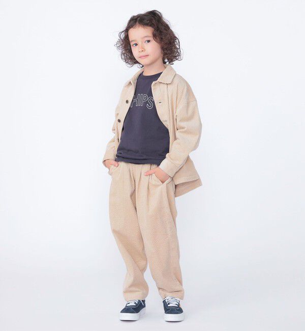 SHIPS KIDS「SHIPS KIDS:100～130m /コーデュロイ シャツ アウター」|シャツ・ブラウス|