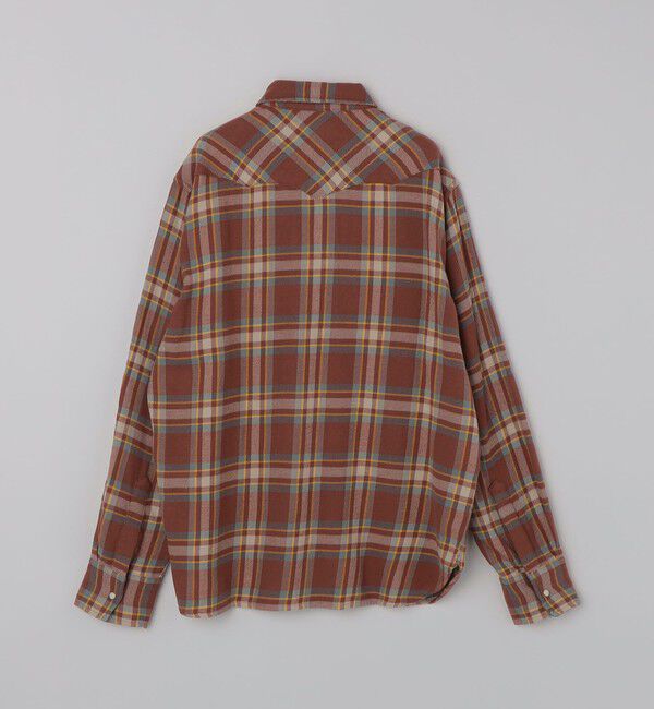 SHIPS「WYTHE NEW YORK: FLANNEL PEARLSNAP SHIRT」|シャツ・ブラウス|